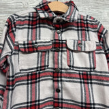 Flannel Plaid Button Up Shirt 4-5
