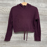 Hooded Waffle Knit Pullover 5