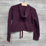 Hooded Waffle Knit Pullover 5