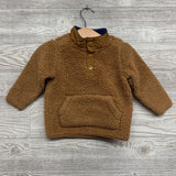 Fleece Lined 1/4 Snap Sherpa Pullover 18M