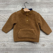 Fleece Lined 1/4 Snap Sherpa Pullover 18M