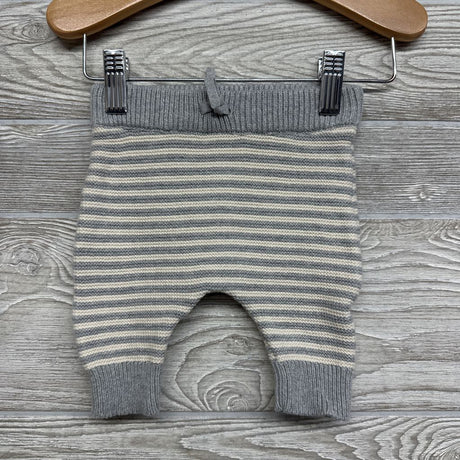 2 Pc Sweater Outfit Bear & Striped Pants 3M