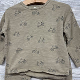 LS Shirt & Pants Bicycles 18-24M