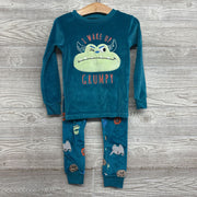 Plush 2 Pc Pj I Wake Up Grumpy 4t