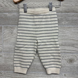 Sweater Shirt & Pants Stripes W/ Booties 6-12M