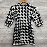 Houndstooth LS Dress 7-8