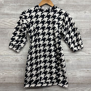 Houndstooth LS Dress 7-8