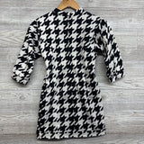 Houndstooth LS Dress 7-8