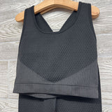 Textured Jacket, Crop Tank & Leggings 12