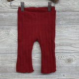 Ribbed Lettuce Trim Shirt & Pants 6-12M