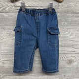 Cargo Pull On Jeans 6M