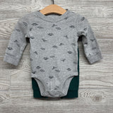 LS Bodysuit Dinosaurs & Sweatpants 6M