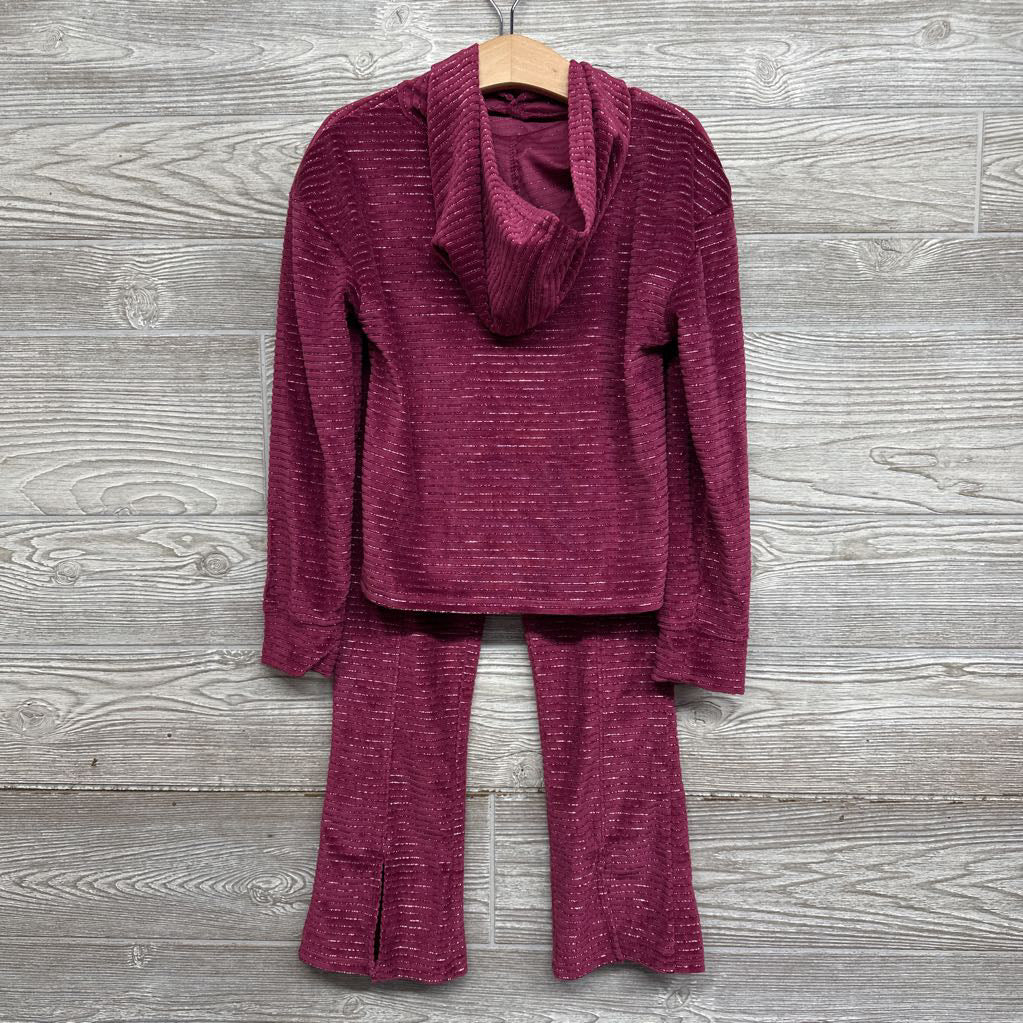 NEW Ribbed Glitter Striped Pullover & Pants 7