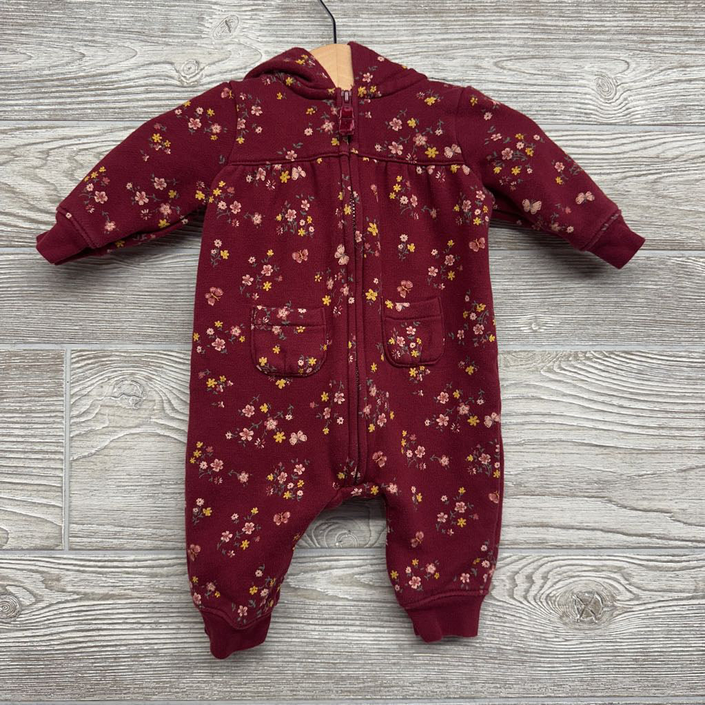 Outfit W/ Hood Flowers 3M