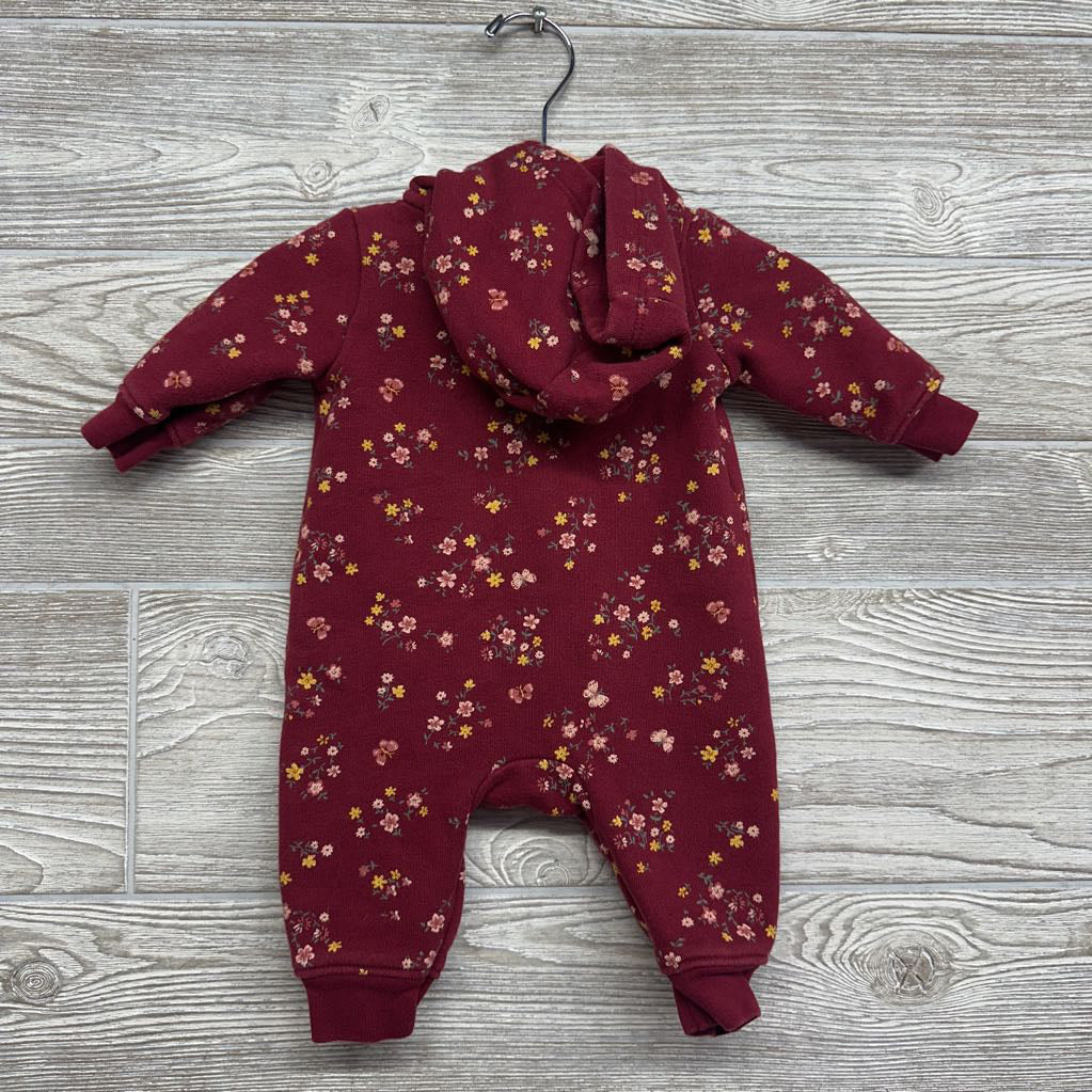 Outfit W/ Hood Flowers 3M