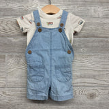Chambray Shortalls W/ Shirt Surf Van 3M