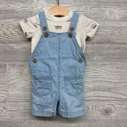 Chambray Shortalls W/ Shirt Surf Van 3M