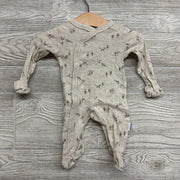 Side Snap Outfit Animals NB