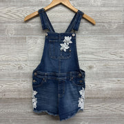 Denim Shortalls Flowers 16
