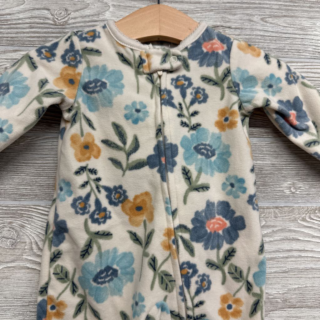 Blanket Sleeper Flowers 0-3M
