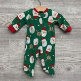 Blanket Sleeper Santa NB