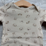 2 Pk Bodysuits Dogs 6-9M