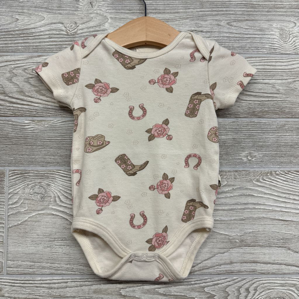 2 Pk Bodysuits Howdy Honey 6-9M