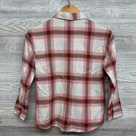 Plaid Button Up Shirt 7-8