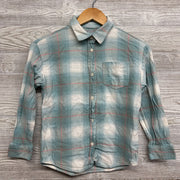 Plaid Button Up Shirt 7-8