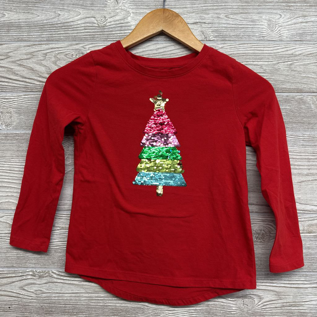 LS Shirt Flip Sequins Christmas Tree 8