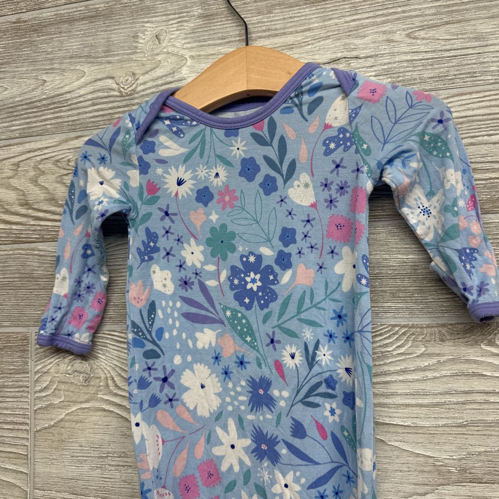 Bamboo Gown Flowers NB