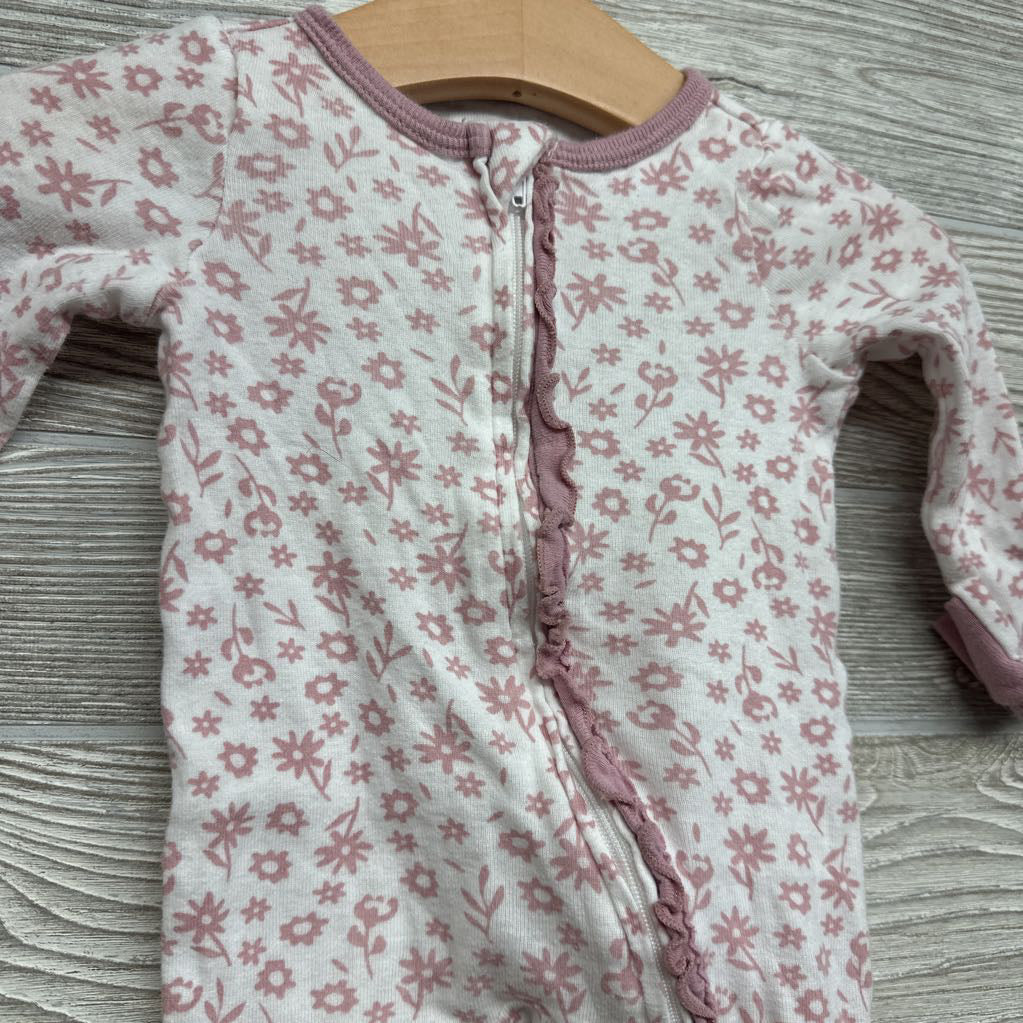 Sleep & Play Flowers & Ruffles NB