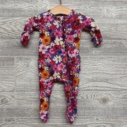 Ruffle Bamboo Outfit Flowers NB