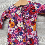 Ruffle Bamboo Outfit Flowers NB