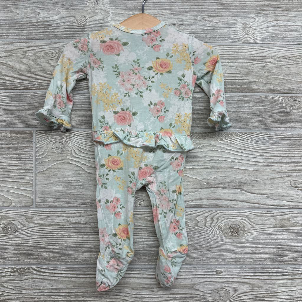 Bamboo Outfit Ruffles & Flowers 3M