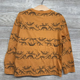 LS Shirt Skeleton Dinosaurs 5t