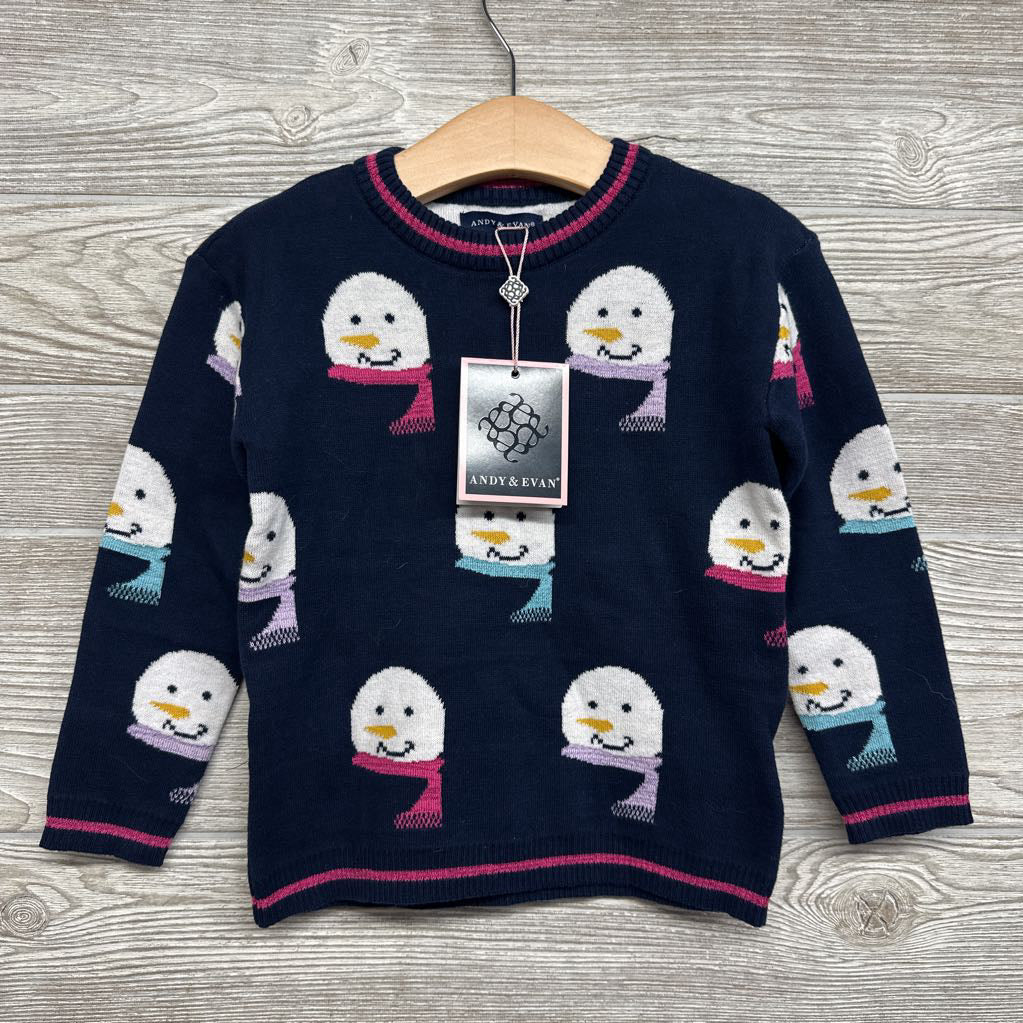 NEW Sweater Snowmen 4t
