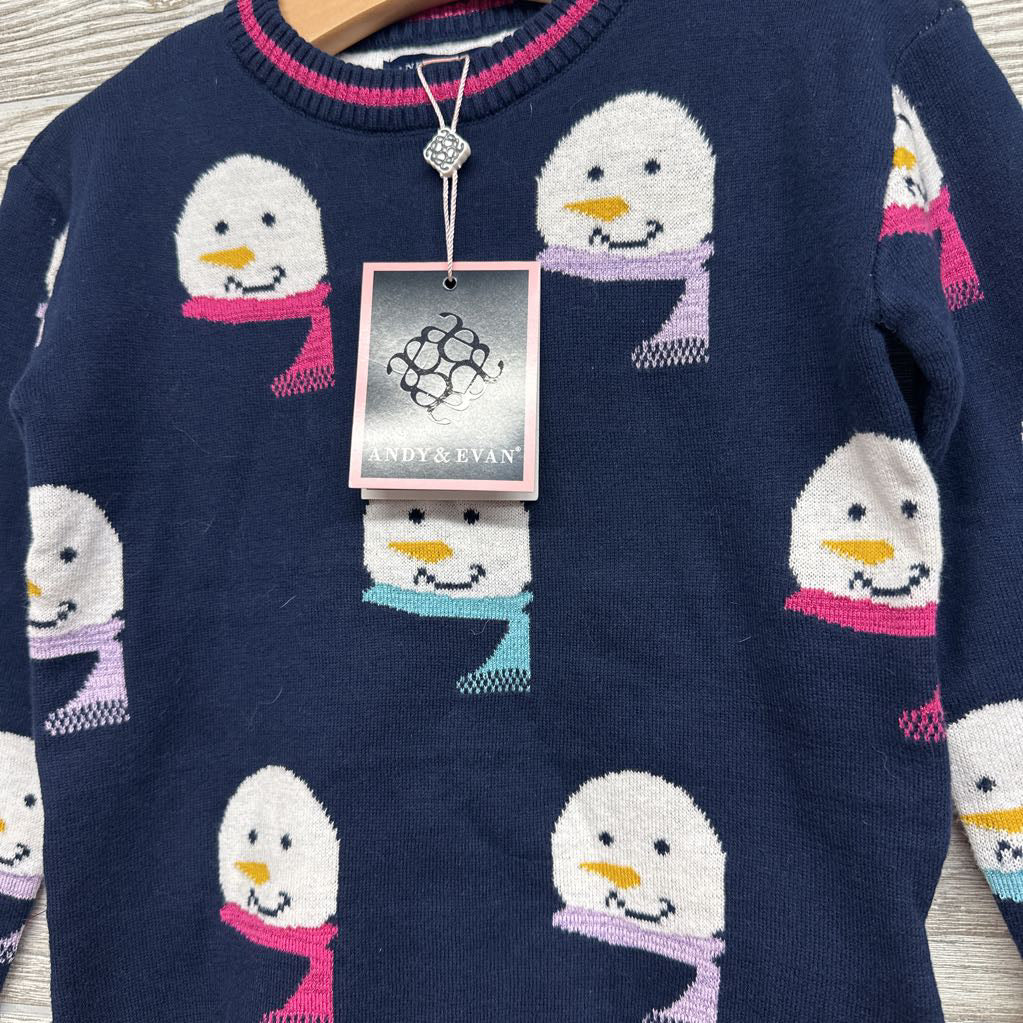 NEW Sweater Snowmen 4t