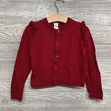 Sweater Cardigan Ruffles 3t