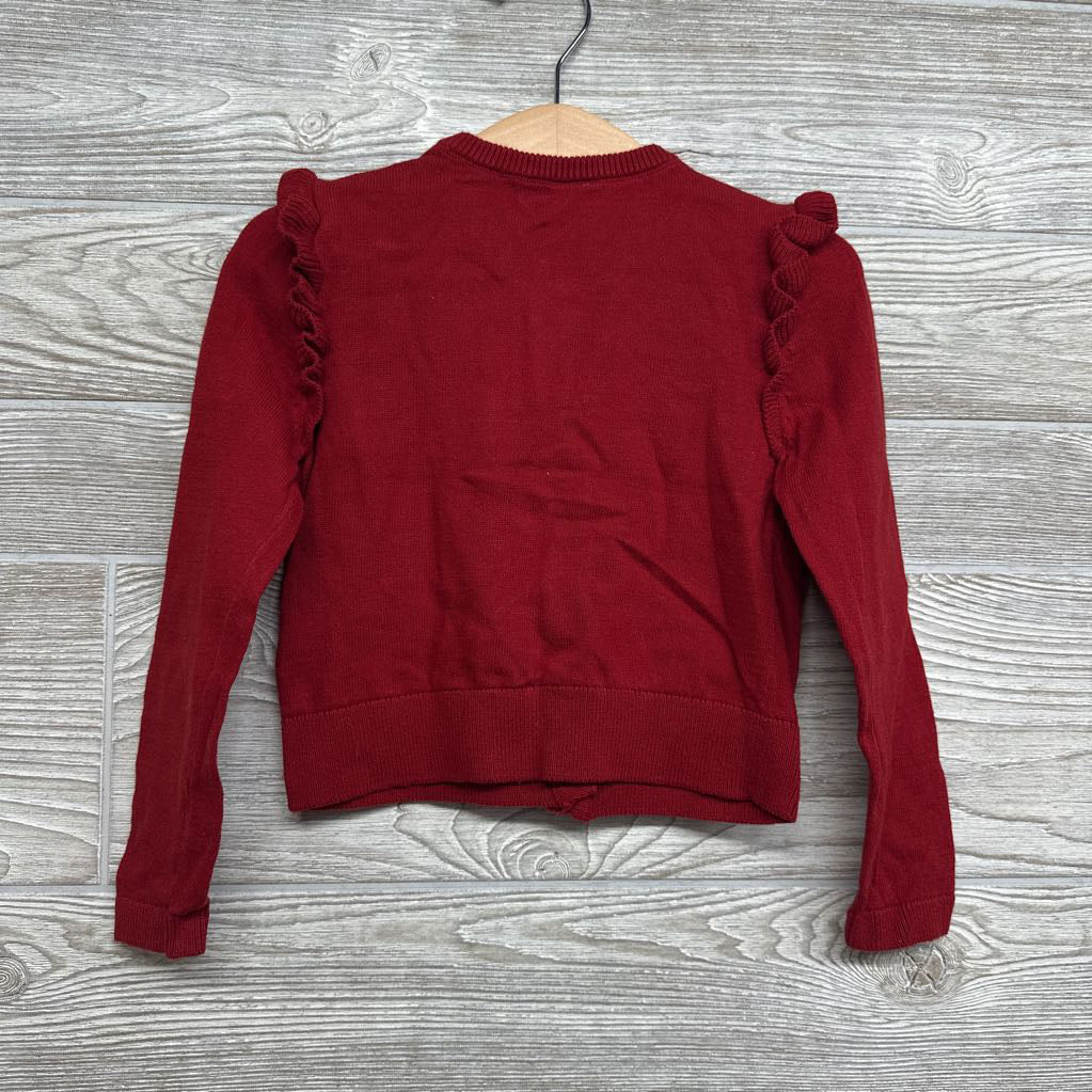 Sweater Cardigan Ruffles 3t