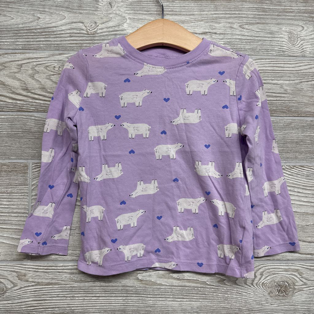 LS Shirt Polar Bears 4t