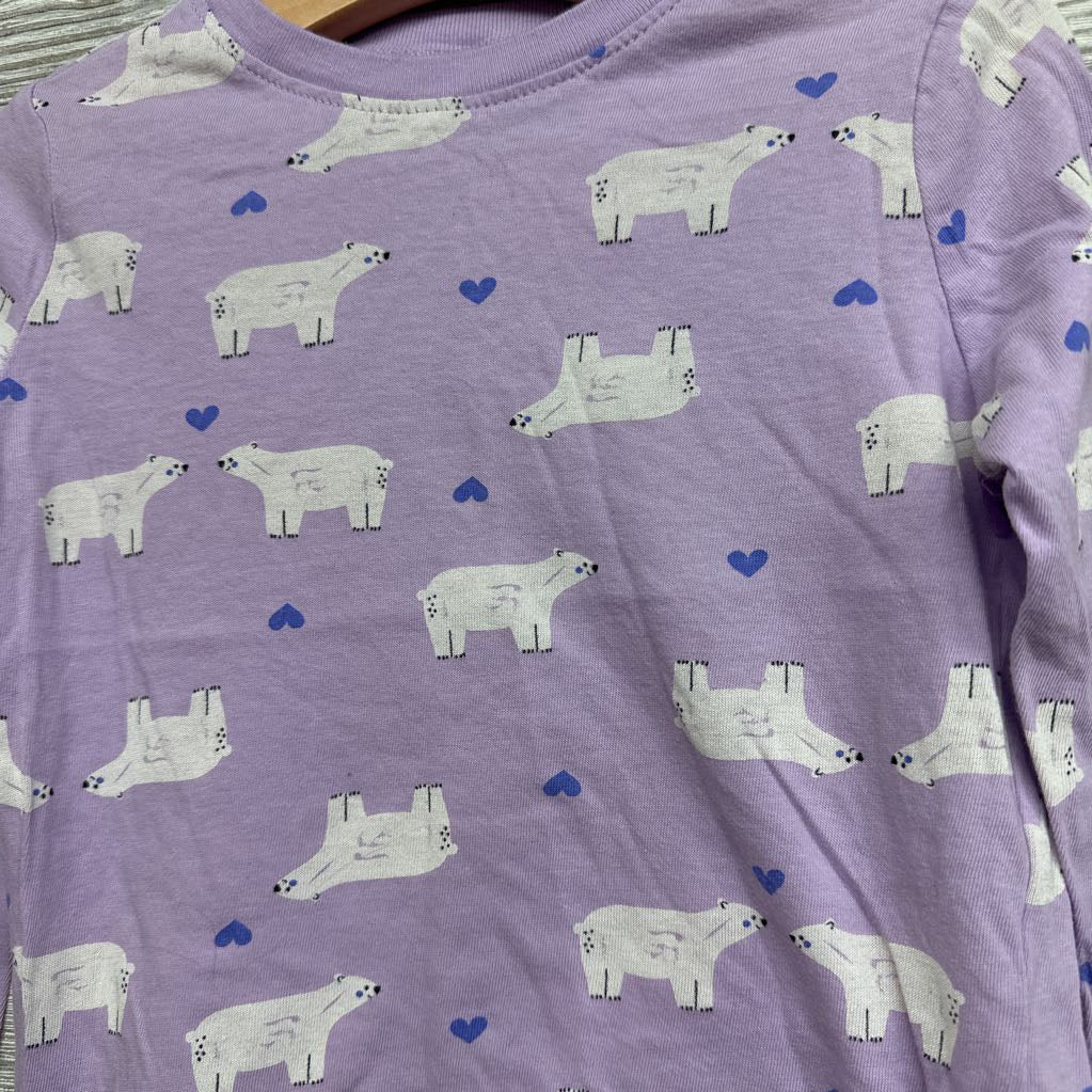 LS Shirt Polar Bears 4t