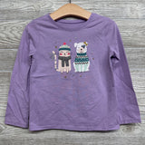 LS Shirt Cat & Dog 4t