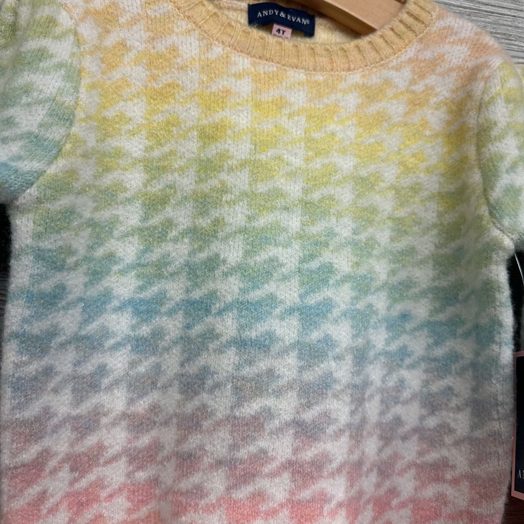 NEW Houndstooth Sweater 4t