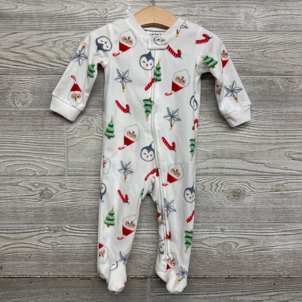 Blanket Sleeper Santa, Penguin, Trees Ornaments 9M