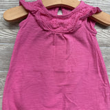 Romper Eyelet Flower Ruffle 6M