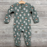 Waffle Knit Outfit Snowmen 18-24M