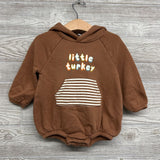 Hoodie Bodysuit Little Turkey 18-24M