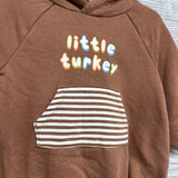 Hoodie Bodysuit Little Turkey 18-24M