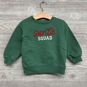 Crewneck Santa Squad 2t